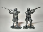 Toy soldiers American War of Independence. Colonial militia - 16 psc