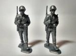 Набір солдатиків "Друга Світова війна. Американська піхота" Marx - 16 шт