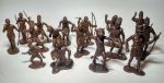 Toy soldiers Africans - 16 psc