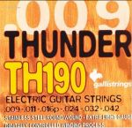 Струны для електрогитары GALLI Thunder Hunter TH190 Extra Light