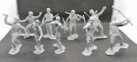 MA01880 Toy soldiers Boonesboro Pioneers - 9 psc