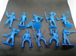 Toy soldiers Cavalry & Pioneers - 9 psc