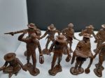 Toy soldiers Cowboys, Miners, Trappers - 22 psc