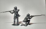 Набір солдатиків "Громадянська війна в США. Конфедерати" Marx - 16 шт