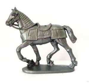 Horse in armor