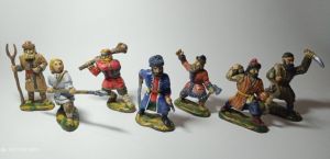 Rebel Peasants - painted figures