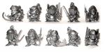 Chibi-knights- 10 figures 30mm