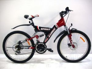 Горный двухподвесный велосипед Azimut Sprint-26 (FR/D)