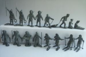 Toy soldiers Eskimos  - 16 psc