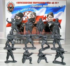 EB14 Yugoslav partisans and Chetniks