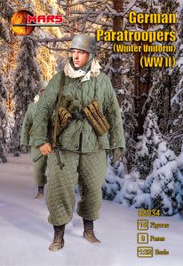 32034 WWII German Paratroopers (winter uniform)
