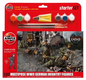 AIR55210 WWII German Infantry Multipose Starter Set