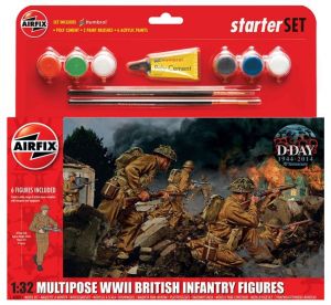 AIR55211 WWII British Infantry Multipose Starter Set