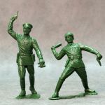 WWII Russians №3 (Marx recast) - a set of 2 pcs 