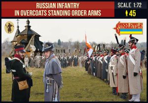 STR219 Russian Infantry in Overcoats Order Arms