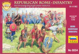 Zvezda 8034 Пехота республиканского Рима