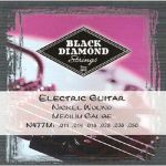 Струны для электрогитары BLACK DIAMOND N477M