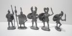 A set of soldiers "Ancient Greeks" - 5 pcs
