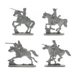 Game set of soldiers "Army of Peter I: Cavalry " - 10 psc