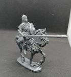 Mounted Russian Warrior №12 with a removable spear and a round shield