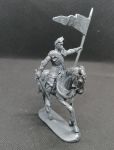 Mounted Knight №10 with a sword and a banner 