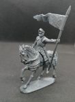 Mounted Knight №10 with a sword and a banner 