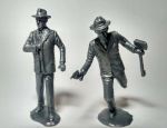 Toy soldiers Police and gangsters - 16 psc