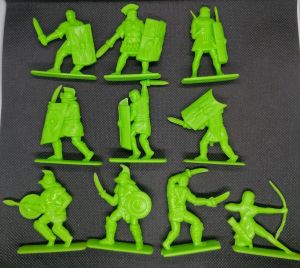 The Last Battle (Gladiators and Romans) - a set of 10 psc