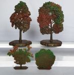 Trees and Bushes №2 - a set of 4 psc