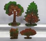 Trees and Bushes №1 - a set of 4 psc