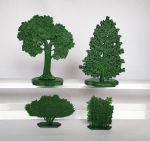 Trees and Bushes №1 - a set of 4 psc