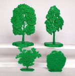 Trees and Bushes №2 - a set of 4 psc