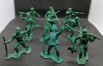 MA01880 Toy soldiers Boonesboro Pioneers - 9 psc