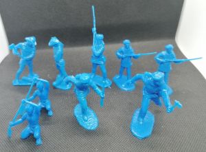 Toy soldiers Pioneers in Action - 9 psc