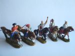 Mounted Zaporozhian Cossacks - painted figures