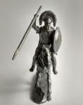 Mounted Greek with a spear