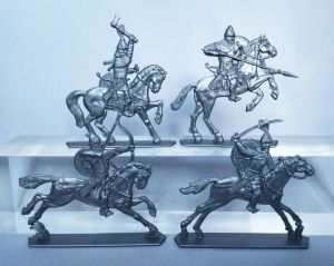 Mounted Cumans- a set of 4 psc