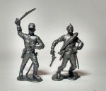 Toy soldiers American Civil War. Confederates - 16 psc