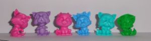 Chibi-kittens - 6 figures 30mm