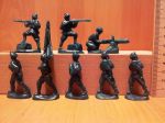 Red Army soldiers - a set of 8 pcs.