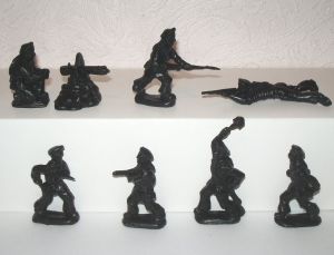 The Soviet Sailors - a set of 7 pcs