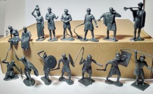 Toy soldiers Romans - 15 psc