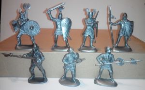 A set of soldiers "Knights" - 7 pcs