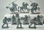 Scythian warriors - 9 psc