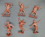 BMC48587 Toy soldiers WWII Soviet Infantry - 6 psc