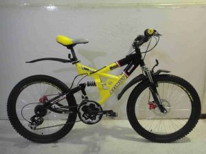 Горный двухподвесный велосипед Azimut Shock G-FR-D