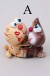 Статуэтки "Влюбленные коты"