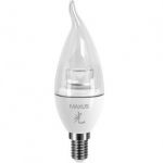  LED-331 C37 CT-C 4W 3000K 220V E14 AL