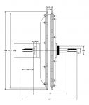 Мотор колесо 48V1000W задний привод