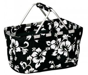 Корзина раскладная Easy Camp BASKET FLOWER Black